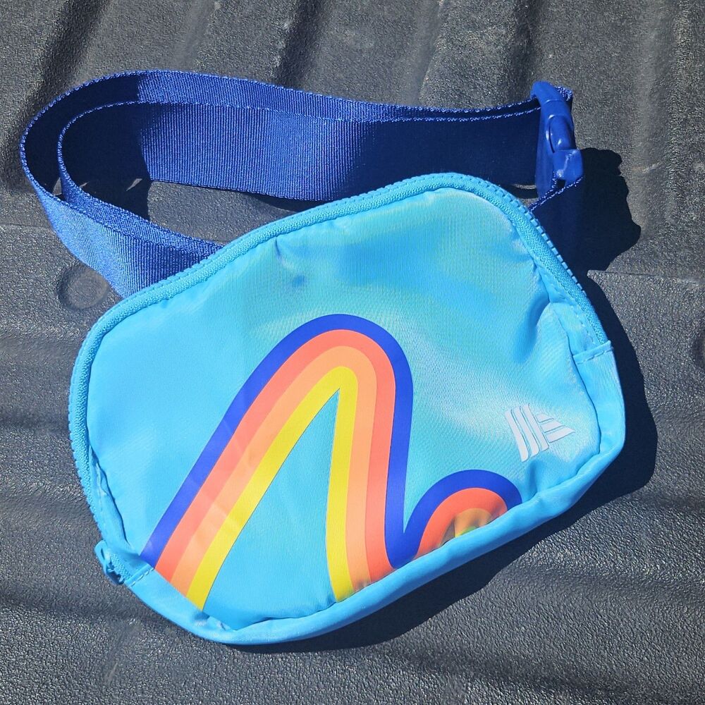 Aldi Gear 2023 Belt Bag, Fanny Pack, Light Blue, Heritage Stripe, Bum Bag.